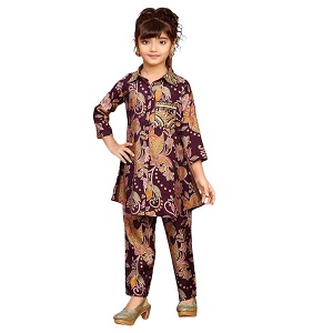 Trending Dress for Kids Girls Co Ords Sets