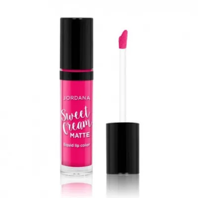 Jordana Sweet Cream Matte Liquid Lip Color - 03 Raspberry Tart (USA)