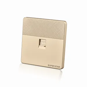 Super Star Gold Ray Telephone Socket