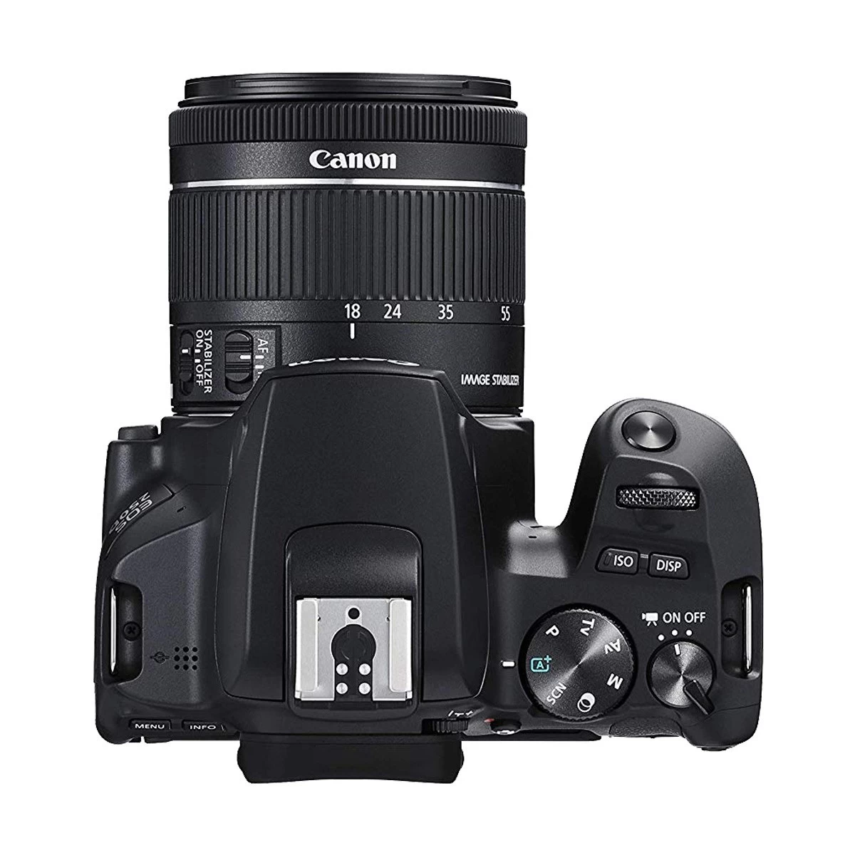 Canon EOS 250D DSLR Camera with EF-S 18-55mm f/4-5.6 IS STM Lens