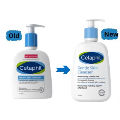 Cetaphil Gentle Skin Cleanser Normal To Dry and Sensitive Skin 236ml (Canada)