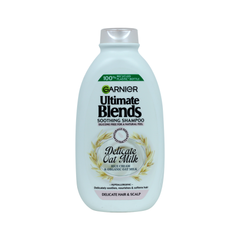 Garnier Ultimate Blends Delicate Oat Milk Smoothing Shampoo 400ml (Italy)
