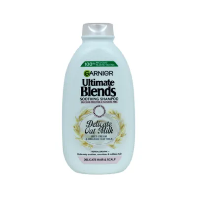 Garnier Ultimate Blends Delicate Oat Milk Smoothing Shampoo 400ml (Italy)