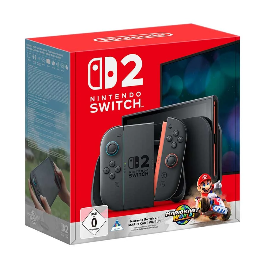 Nintendo Switch 2 256GB Gaming Console with Mario Kart World Bundle