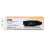 Wireless Air Mouse with Dual-Sided QWERTY Keyboard & Gyroscope