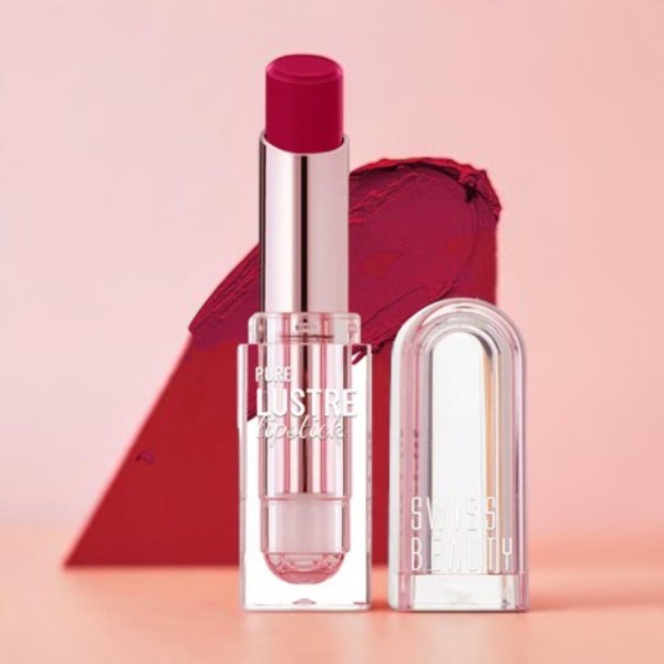 Swiss Beauty Pure Lustre Lipstick - 11 Pop Cherry (China)