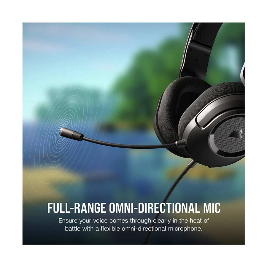 Corsair HS35 Stereo V2 Carbon Wired Gaming Headset