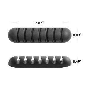 Ugreen LP114 (50320) Cable Organizer 7 slot (1pcs/pack)-Black