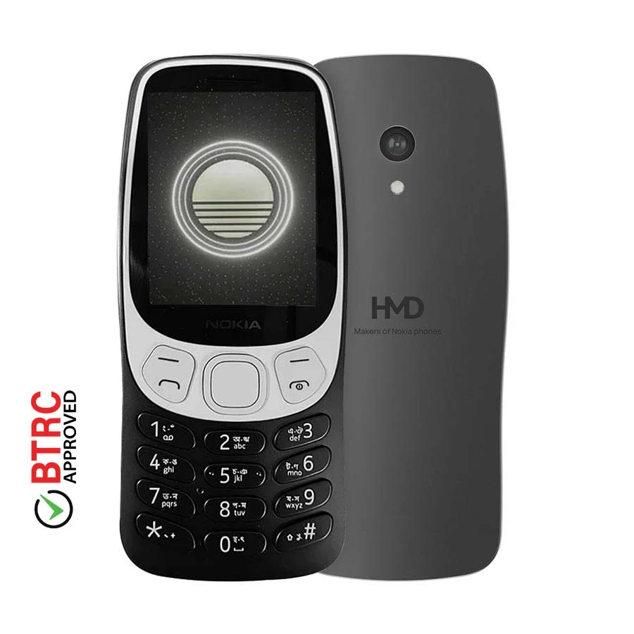 Nokia 3210 4G Dual SIM Feature Phone Grunge Black