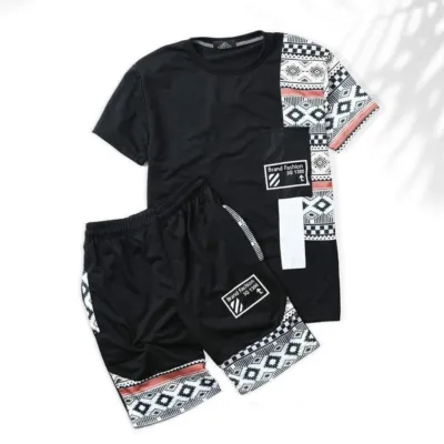 Men's P.P Fabric T-Shirt and Pants Combo, 3 Colours