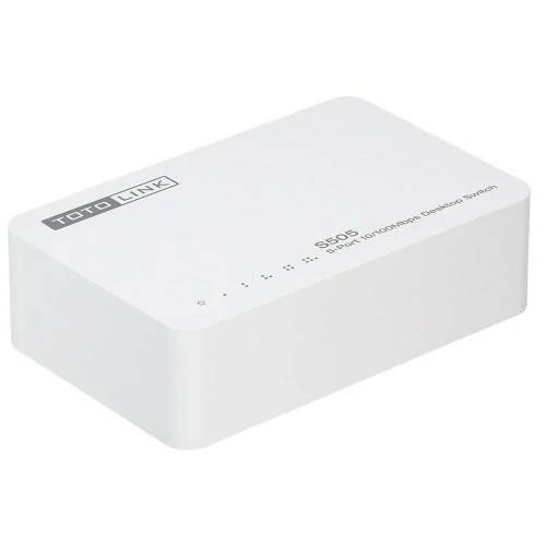 TOTOLINK S505 5-Port 10/100Mbps Desktop Switch