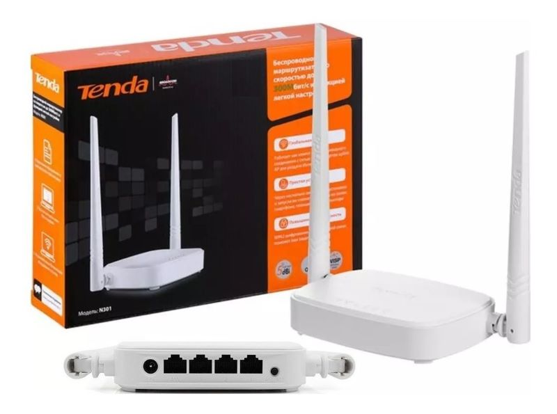 Tenda N301 Wireless N300 Easy Setup Router