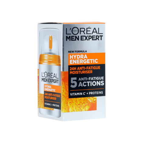 LOreal Men Expert Hydra Energetic 24H Anti-Fatigue Moisturiser 50ml (Germany)