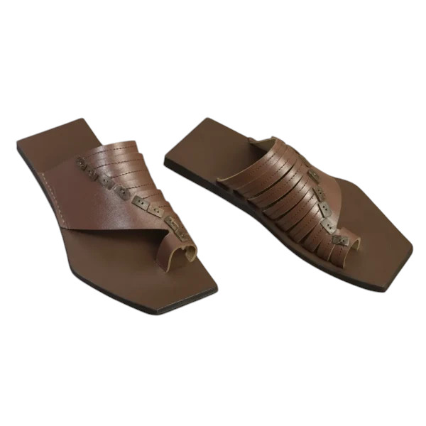 Nine Pati Sandal – Brown