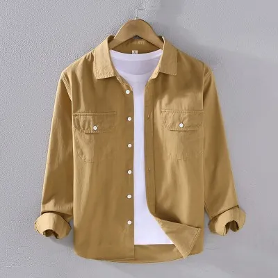 Full sleeves double pocket Shirt