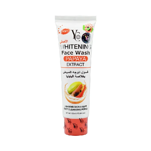 YC Whitening Face Wash Papaya Extract (100ml)