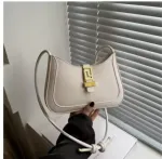 Women's Casual Solid Colour Leather Bag, 6 Colours