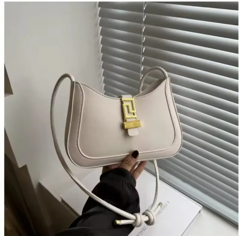 Women's Casual Solid Colour Leather Bag, 6 Colours