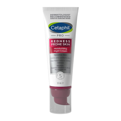 Cetaphil Pro Redness Prone Skin Moisturising Night Cream 50ml (Canada)