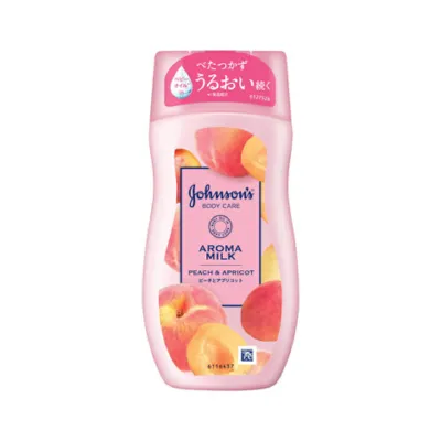 Johnson Body Care Aroma Milk Peach and Apricot Lotion 200g (Malaysia)