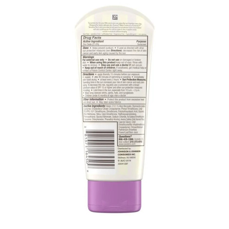 Aveeno Baby Continuous Protection Zinc Oxide SPF50 Sunscreen 88ml (USA)