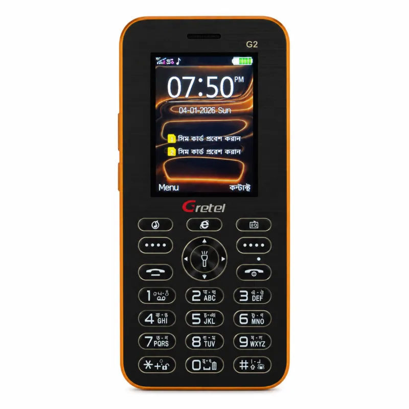 Gretel G2 Pro Max Feature Phone – iPhone 17 Pro Max Inspired Design