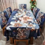 China Premium 3D Print Table Cloth Set