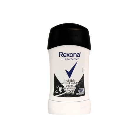 Rexona Invisible On Black + White Clothes Deodorant 48H 40g (Philippines)