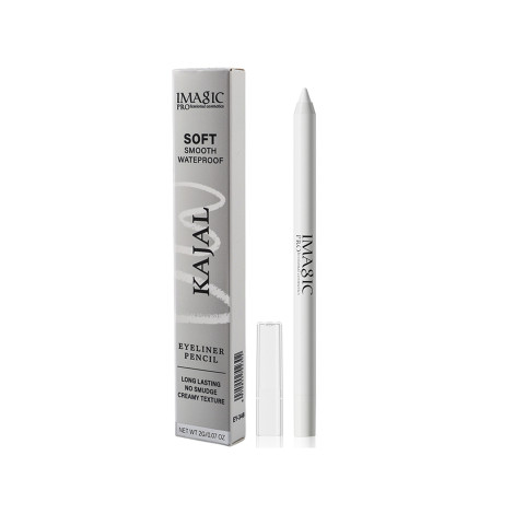Imagic Soft Smooth  Waterproof Eyeliner Pencil White Kajal EY-348 2g (China)