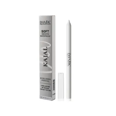 Imagic Soft Smooth  Waterproof Eyeliner Pencil White Kajal EY-348 2g (China)