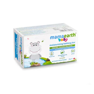 Mamaearth Baby Moisturizing Bathing Bar 75g x 2Pcs (India)