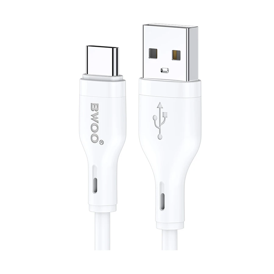 Bwoo BO-X286C USB to Type-C Charging & Data Cable 1 Meter White