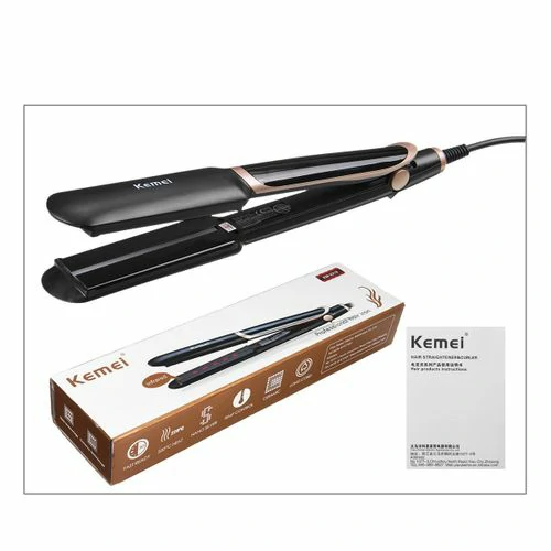 Kemei Km-2212 Hair Electric LCD Straightening Iron