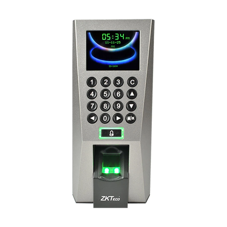 ZKTeco F18 Fingerprint Standalone Access Control & Time Attendance