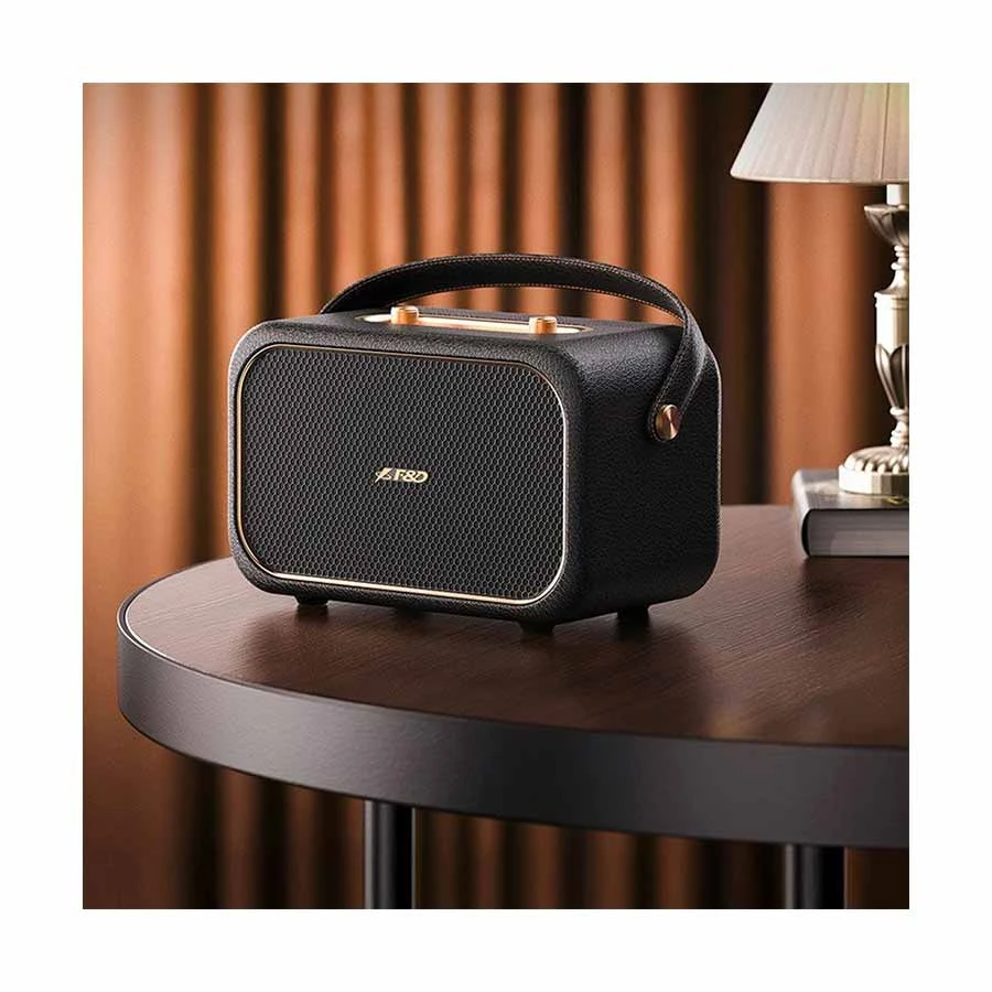 F&D RW40 Black Portable Bluetooth Speaker