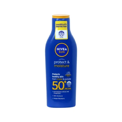 Nivea Protect & Moisture SPF50 Plus Lotion 200ml (Spain)