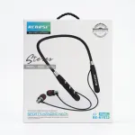 Regrsi RE-NY032 Wireless Bluetooth Neckband | Lightweight Sports Earphones with 8 Hours Playtime, Clear Sound & Fast Charging