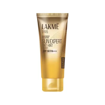 Lakeme 9To5 Sun Expert Tint Hint Sunscreen SPF50 PA++ 100ml (India)