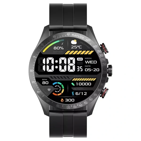 HAYLOU Solar Pro Smartwatch – Black Color