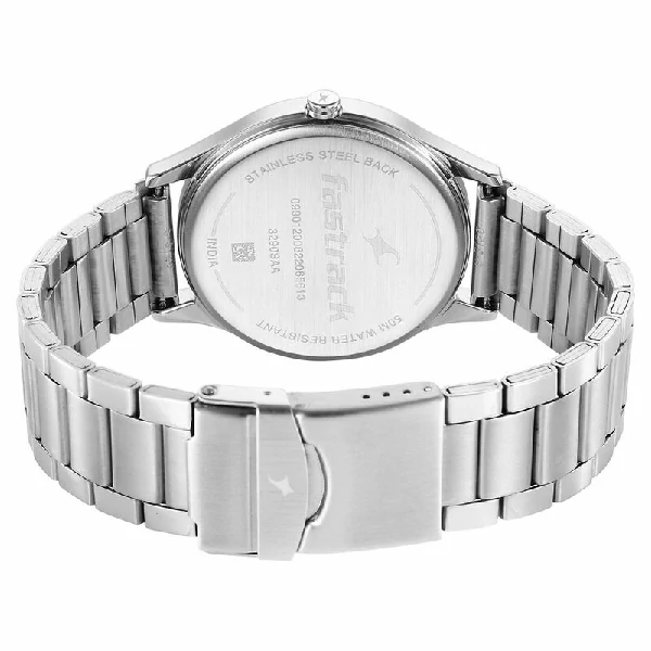 Fastrack NS3290SM01 Stunners Quartz Analog Silver Dial Metal Strap Watch