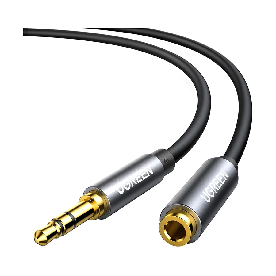UGREEN AV118 (10594) 3.5mm Male to Female 2 Meter Aux Extension Cable