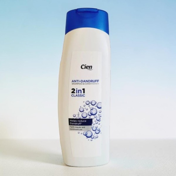 Cien 2in1 Classic Anti-Dandruff Shampoo & Conditioner 500ml (UK)