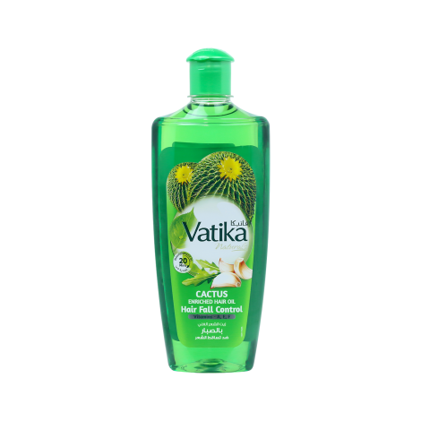 Vatika Natural's Hair Fall Control Cactus Enriched Hair Oil 300ml (UAE)
