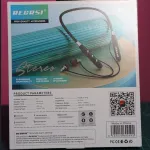 Regrsi RE-NY032 Wireless Bluetooth Neckband | Lightweight Sports Earphones with 8 Hours Playtime, Clear Sound & Fast Charging