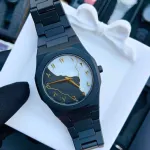 Aura watch Black for mens's  Modern Creative Design ( Black)