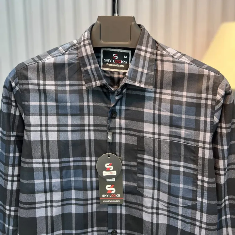 Shy Looks Premium Pure Cotton Check & Print Shirts