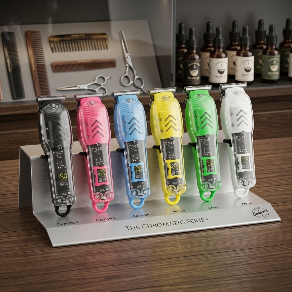 HL-999 Transparent Professional Hair Clipper