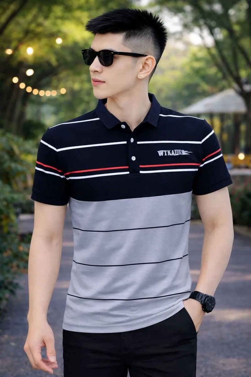 Men's Pure Cotton Polo Shirt, 6 Colours, Sizes M to XXL