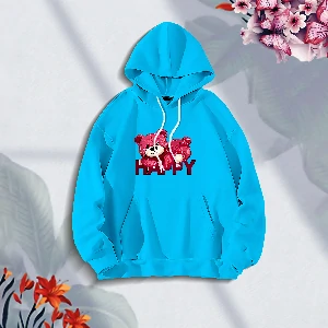 Premium Comfortable Stylish (Happy-pest) Ladies winter hoodie